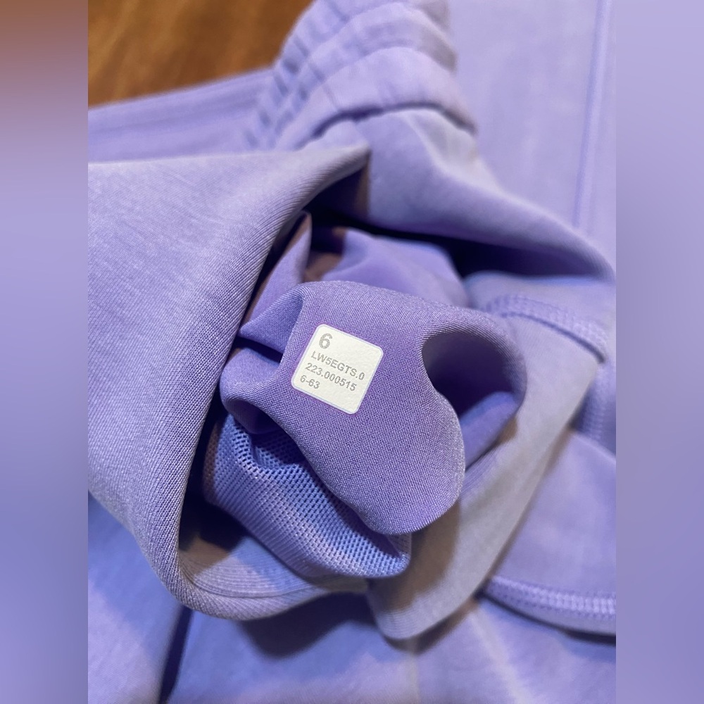 Lululemon Softstreme High-Rise Pant Full Length Dark Lavender Size 6 - Picture 8 of 11